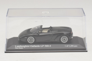 Lamborghini Gallardo LP560-4 Spyder Negro Minichamps 1:43 400103830 Metal - imagen 4 de 5