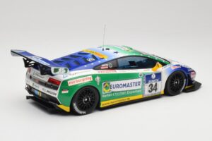 Lamborghini Gallardo LP600+ GT3 Reiter Engineering #34 H-J. Stuck / D. Rostek ADAC 24 Hours Nurburgring 2011 Minichamps 1:18  - imagen 2 de 6