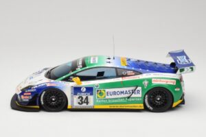 Lamborghini Gallardo LP600+ GT3 Reiter Engineering #34 H-J. Stuck / D. Rostek ADAC 24 Hours Nurburgring 2011 Minichamps 1:18  - imagen 3 de 6