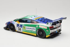 Lamborghini Gallardo LP600+ GT3 Reiter Engineering #34 H-J. Stuck / D. Rostek ADAC 24 Hours Nurburgring 2011 Minichamps 1:18  - imagen 5 de 6