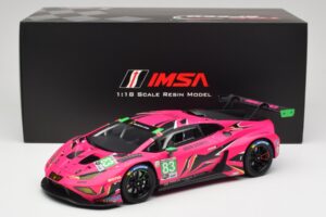 Lamborghini Huracan GT3 EVO2 #83 R. Frey / M. Gatting / S. Bovy Iron Dames 24 Hours of Daytona 2023 TopSpeed 1:18 TS0532 Meta - imagen 6 de 6
