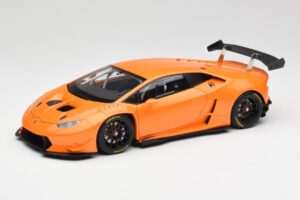 Lamborghini Huracan LP620-2 Super Trofeo Arancio Borealis Pearl Effect Naranja AUTOart 1:18 81558 Metal