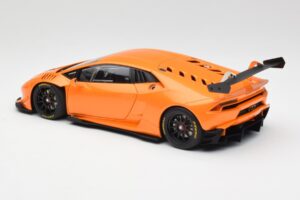 Lamborghini Huracan LP620-2 Super Trofeo Arancio Borealis Pearl Effect Naranja AUTOart 1:18 81558 Metal - imagen 6 de 8