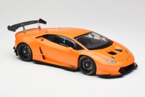 Lamborghini Huracan LP620-2 Super Trofeo Arancio Borealis Pearl Effect Naranja AUTOart 1:18 81558 Metal - imagen 7 de 8