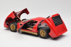 Lamborghini Miura Rojo Anson 1:18 30302 Metal - imagen 5 de 8