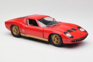 Lamborghini Miura Rojo Anson 1:18 30302 Metal - imagen 6 de 8
