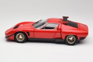 Lamborghini Miura SVR Rojo & Negro Kyosho 1:18 08319R Metal - imagen 4 de 8