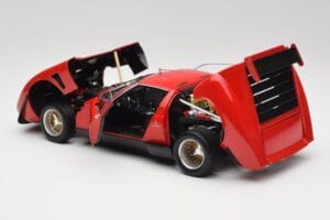 Lamborghini Miura SVR Rojo & Negro Kyosho 1:18 08319R Metal - imagen 5 de 8