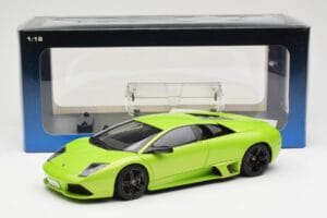 Lamborghini Murcielago LP640 Ithaca Verde Metallic AUTOart 1:18 74624 Metal - imagen 8 de 8