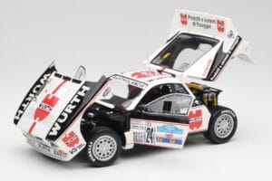 Lancia 037 #1 G. Cunico / E. Bartolich Targa Florio Winner 1983 Kyosho 1:18 08302H Metal - imagen 2 de 8