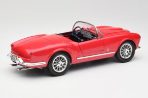 Lancia Aurelia B24 Spider Rojo Bburago 1:18 3010 Metal - imagen 3 de 8