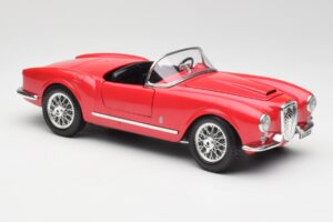 Lancia Aurelia B24 Spider Rojo Bburago 1:18 3010 Metal - imagen 6 de 8