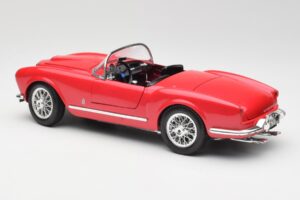 Lancia Aurelia B24 Spider Rojo Bburago 1:18 3010 Metal - imagen 7 de 8