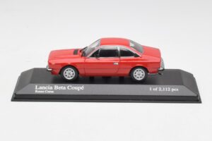 Lancia Beta Coupe Rojo Minichamps 1:43 400125720 Metal