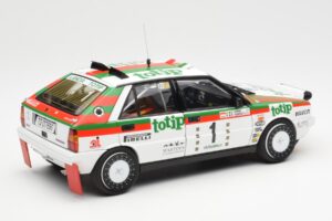 Lancia Delta HF 4WD #1 D. Cerrato Totip Rally Targa Florio 1987 Kyosho 1:18 08960C Metal - imagen 3 de 8