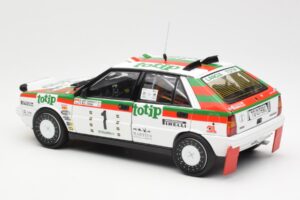Lancia Delta HF 4WD #1 D. Cerrato Totip Rally Targa Florio 1987 Kyosho 1:18 08960C Metal - imagen 7 de 8