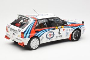 Lancia Delta HF Integrale Evo Martini #4 D. Auriol / B. Occelli Winner Rally Monte Carlo 1992 Kyosho 1:18 08348A Metal - imagen 3 de 8