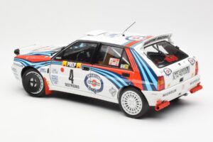 Lancia Delta HF Integrale Evo Martini #4 D. Auriol / B. Occelli Winner Rally Monte Carlo 1992 Kyosho 1:18 08348A Metal - imagen 7 de 8