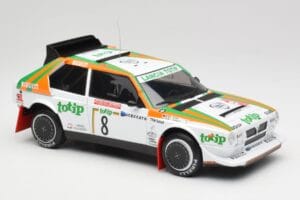 Lancia Delta S4 #8 D. Cerrato / G. Cerri Rally San Remo 1986 IXO 1:18 18RMC133 Metal - imagen 4 de 6