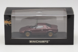 Lancia Stratos Rojo Burdeos Minichamps 1:43 LANCIA001 Metal - imagen 4 de 4