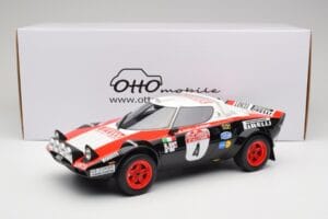 Lancia Stratos HF Gr.4 Negro #0 M. Alen / I. Kivimäki Rally San Remo 1978 Otto 1:12 G088 Resina - imagen 6 de 6