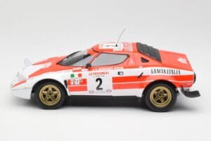 Lancia Stratos HF #2 J-B. Andruet / Biche Winners Tour de Corse 1974 Minichamps 1:18 155741702 Metal - imagen 3 de 6