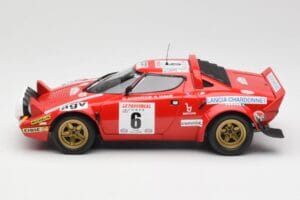 Lancia Stratos HF #6 B. Darniche / A. Mahé Winners Tour de France Automobile 1975 Minichamps 1:18 155751706 Metal - imagen 3 de 6