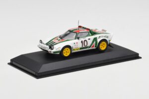 Lancia Stratos #10 Team Alitalia S. Munari / S. Maiga Rally Monte Carlo 1976 Minichamps 1:43 430761210 Metal - imagen 2 de 4