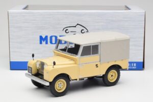 Land Rover 88 Series 1 Hard Top Beige Claro MCG 1:18 MCG18368 Metal - imagen 6 de 6