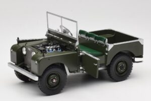 Land Rover 88 Series I Matt Green Minichamps 1:18 150168909 Metal - imagen 2 de 8