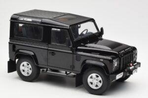 Land Rover Defender 90 Santorini Negro Metalizado Kyosho 1:18 08901BK Metal - imagen 6 de 8