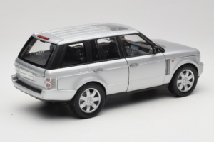 Land Rover Range Rover L322 Plata Welly 1:18 12536W Metal - imagen 3 de 8