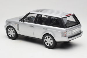 Land Rover Range Rover L322 Plata Welly 1:18 12536W Metal - imagen 7 de 8