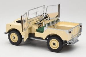 Land Rover Series I 88 Sand Beige Mate Minichamps 1:18 150168905 Metal - imagen 5 de 8