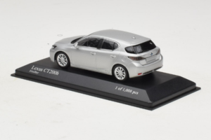 Lexus CT200h Plata Minichamps 1:43 410166001 Metal - imagen 3 de 4