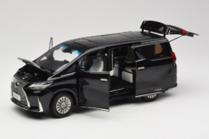 Lexus LM300h Negro Kyosho 1:18 08963BK Metal - imagen 2 de 8