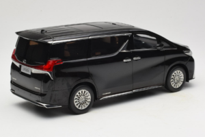 Lexus LM300h Negro Kyosho 1:18 08963BK Metal - imagen 3 de 8