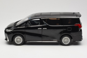 Lexus LM300h Negro Kyosho 1:18 08963BK Metal - imagen 4 de 8
