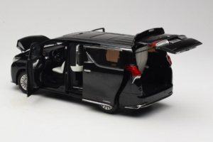 Lexus LM300h Negro Kyosho 1:18 08963BK Metal - imagen 5 de 8