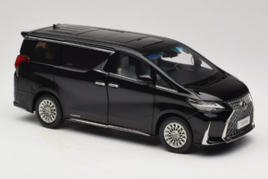 Lexus LM300h Negro Kyosho 1:18 08963BK Metal - imagen 6 de 8