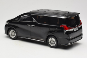 Lexus LM300h Negro Kyosho 1:18 08963BK Metal - imagen 7 de 8