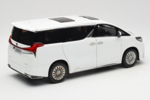 Lexus LM300h White Pearl Kyosho 1:18 08963WP Metal - imagen 3 de 8