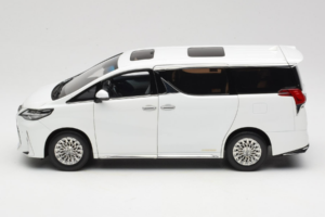 Lexus LM300h White Pearl Kyosho 1:18 08963WP Metal - imagen 4 de 8