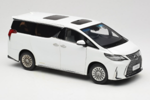 Lexus LM300h White Pearl Kyosho 1:18 08963WP Metal - imagen 6 de 8