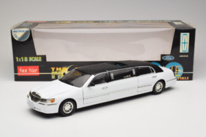 Lincoln Limousine Blanco Sun Star 1:18 1260 Metal - imagen 8 de 8