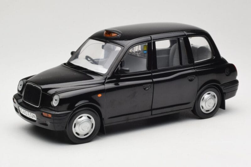 London Taxi TX1 Negro Sun Star 1:18 1120 Metal
