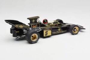 Lotus 72D #5 E. Fittipaldi John Player Special GP Spain 1972 MCG 1:18 MCG18610F Metal - imagen 3 de 6