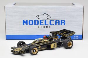 Lotus 72D #5 E. Fittipaldi John Player Special GP Spain 1972 MCG 1:18 MCG18610F Metal - imagen 6 de 6