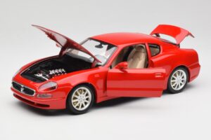 Maserati 3200 GT Rosso Mondiale Bburago 1:18 3341-M1 Metal - imagen 2 de 8