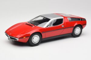 Maserati Bora Rojo & Plata Minichamps 1:18 107123721 Resina